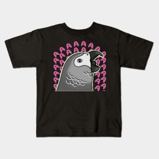 African Grey Parrot AAAAA Kids T-Shirt